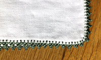 MINA- Sets de table en lin blanc