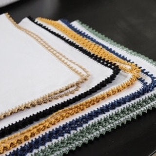 MINA- Sets de table en lin blanc