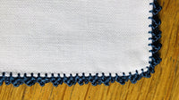 MINA- Sets de table en lin blanc